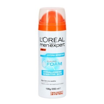 L´Oréal Paris Hydratační pěna na holení pro citlivou pleť Men Expert (Hydra Sensitive Shaving Foam) 200 ml man