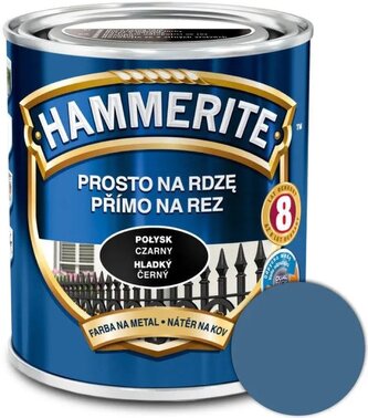 Hammerite Přímo na rez hladký 2,5l Modrý