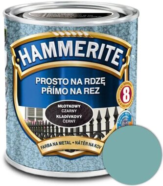 Hammerite Přímo na rez kladívkový 0,25l Zelený