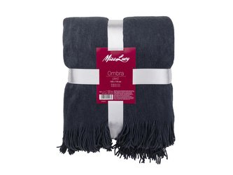 Miss Lucy pléd  Ombra 130 x 170 cm tmavě modrý