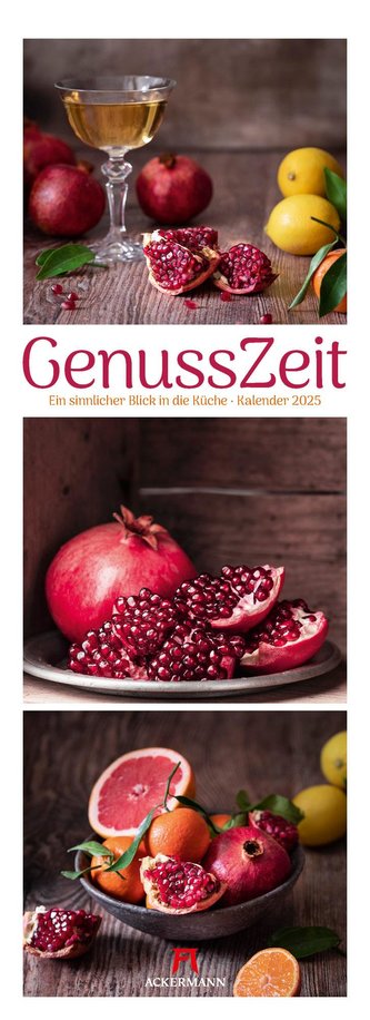 GenussZeit -  Ein sinnlicher Blick in die Küche Triplet-Kalender 2025