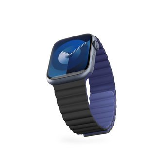 Epico magnetický pásek pro Apple Watch 38/40/41 mm - ČERNÝ/modrý