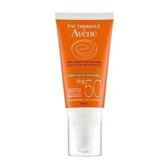 Avène Opalovací krém proti vráskám na citlivou pleť SPF 50+ (Anti-Aging Sun Care) 50 ml unisex