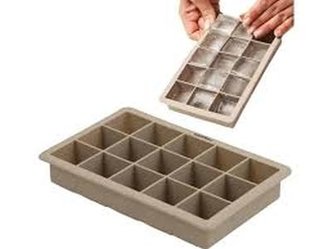 forma na led 19cm, MISTY,  kostky, silikon