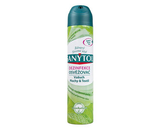 Sanytol Dezinfekční osvěžovač vzduchu, povrchů a textilií 300 ml Dezinfekční osvěžovač vzduchu, povrchů a textilií 300 ml - Varianta Mentolová vůně unisex