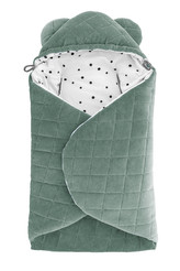 Fusak/zavinovačka/deka do autosedačky Sleepee Royal Green