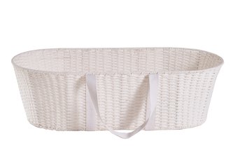 Ahojbaby Mojžíšův košík pro miminko Paper Dream white bez matrace