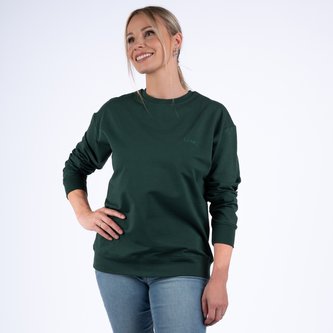Moniel dámská mikina Basic Dark Green L