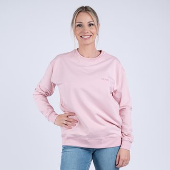 Moniel kojící mikina krátká Basic Powder Pink S