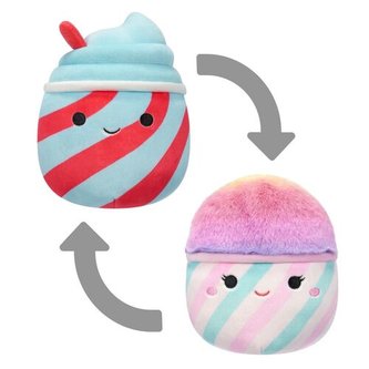 SQUISHMALLOWS 2v1 ledová tříšť Tucker a cukrová vata Bevin