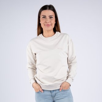 Moniel dámská mikina Basic Light Beige L