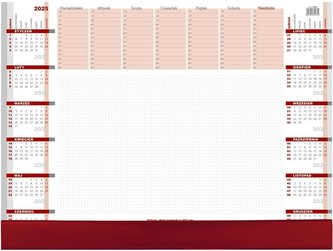 Kalendarz 2025 biuwar business