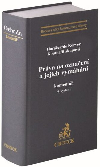 Práva na označení a jejich vymáhání. Komentář