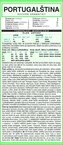 PORTUGALŠTINA souhrn gramatiky