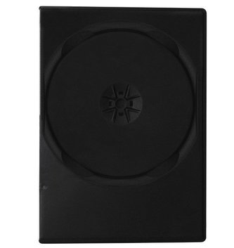Obal na CD/DVD Cover IT pro 6 DVD, černá, 14mm (10ks/bal) PROMO