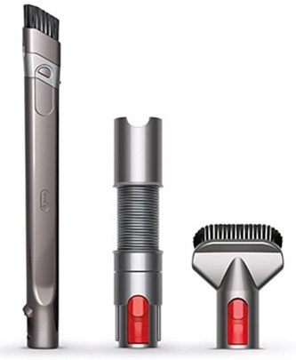 Dyson sada pro úklid auta, kartáč na odolné nečistoty, prodlužovací hadice, štěrbinový nástroj, V7 / V8 / V10 / V11
