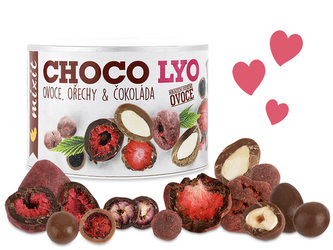 Mixit - Chrumkavé ovocie a orechy v čokoláde 180 g
