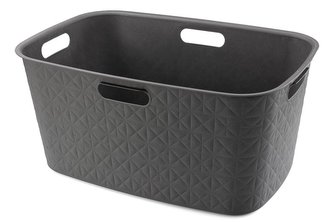 Koš na prádlo Curver Softex 45 l tmavě šedý