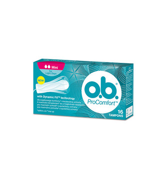 o.b. Tampony ProComfort Mini Tampony ProComfort Mini - Varianta 56 ks woman