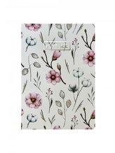 Tečkovaný sešit MINIMEE A5 - Světlé květiny