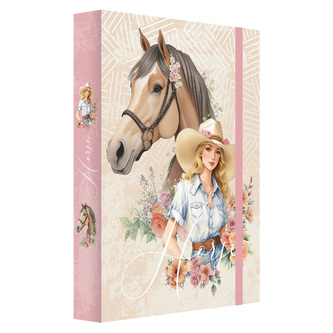 Box na sešity A4 Jumbo MAX - Horse
