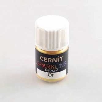 Efektový prášek Cernit 5g – Metallic Gold