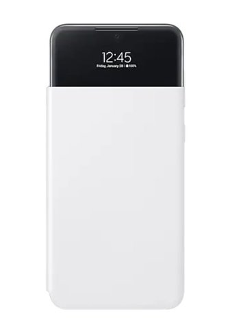 EF-EA336PWE Samsung S-View Pouzdro pro Galaxy A33 5G White (Pošk. Balení)