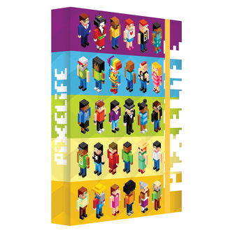 Box na sešity A5 Jumbo MAX - Pixelife