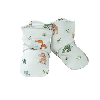 Capáčky barefoot bavlna Safari; Barva: bílá; Velikost: 1 - délka stélky: 11 cm Capáčky barefoot bavlna Safari; Barva: bílá; Velikost: 1 - délka stélky: 11 cm