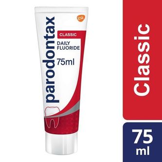 Parodontax Zubní pasta proti krvácení dásní bez fluoridu Classic 75 ml unisex