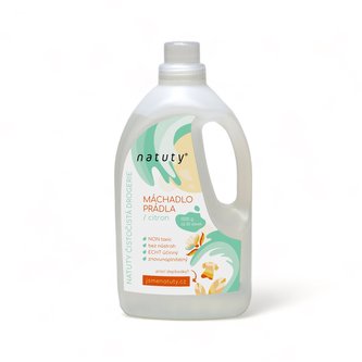 Natuty Máchadlo prádla s vůní citronu 1.5 l