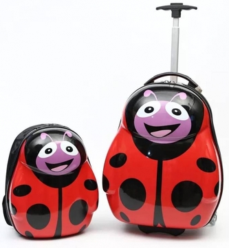 Dětský cestovní kufr a batůžek Beruška 29l Dětský cestovní kufr a batůžek Beruška 29l