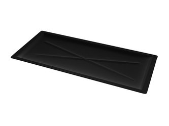 SUŠICÍ STOJAN 50 ŠIROKÝ 500X225 ČERNÝ - MET