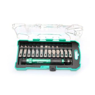 Skalpelový nůž s 13 čepelemi