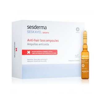 Sesderma Intenzivní kúra proti padání vlasů Seskavel Growth (Anti-Hair Loss Ampoules) 12 x 8 ml unisex