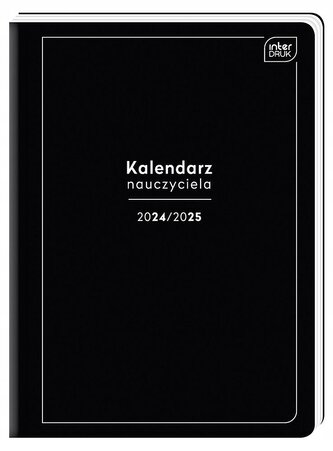 Kalendarz nauczyciela A5/352K Black