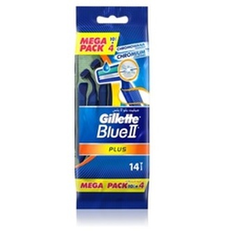 Gillette Jednorázová holítka Blue2 Plus 14 ks man