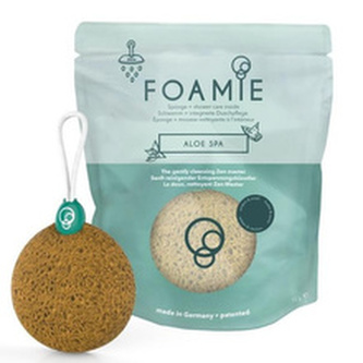 Foamie Jemná čisticí houba a mýdlo do sprchy Aloe Spa woman