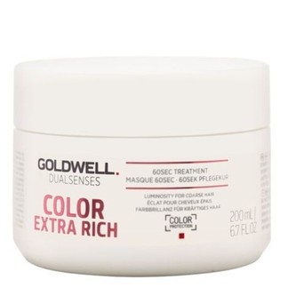 Goldwell Maska pro barvené vlasy Dualsenses Color Extra Rich (60 SEC Treatment) Maska pro barvené vlasy Dualsenses Color Extra Rich (60 SEC Treatment) - Objem 200 ml woman