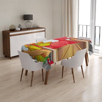 Ubrus Dinosauři 4: 90x90 cm