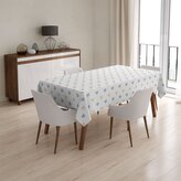 Ubrus Malované srdce na bílé: 130x170 cm