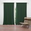 Závěs Lesní zelená: 2ks 140x250cm