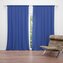 Závěs Královská modrá 2: 2ks 140x250cm