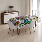 Ubrus Graffiti: 145x240 cm