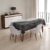 Ubrus Černobílé údolí: 130x130 cm