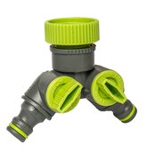 mezikus s 2 ventily 1" + 3/4" Lime  LE-2222