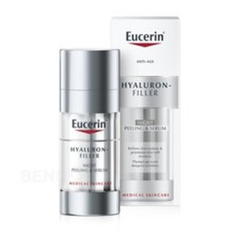 Eucerin Noční obnovující a vyplňující sérum Hyaluron Filler (Night Peeling & Serum) 30 ml unisex