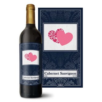 Červené víno Srdce: 0,75 l 