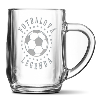 Půllitr Fotbalová legenda: 0,5