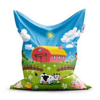 Sedací vak Farma: 150x100 cm
